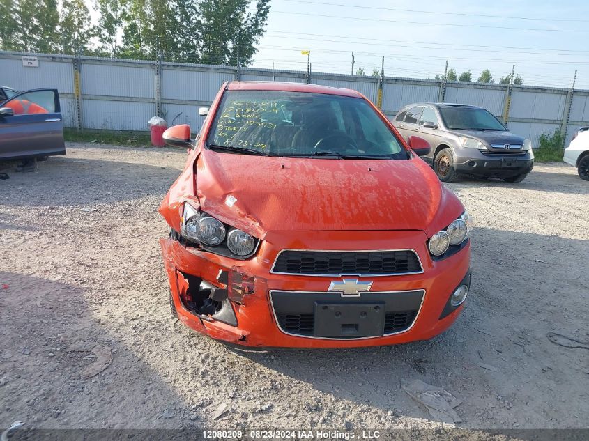 2012 Chevrolet Sonic VIN: 1G1JC6EHXC4125431 Lot: 12080209