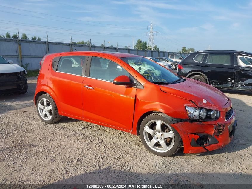 2012 Chevrolet Sonic VIN: 1G1JC6EHXC4125431 Lot: 12080209