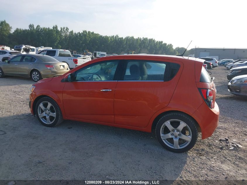 2012 Chevrolet Sonic VIN: 1G1JC6EHXC4125431 Lot: 12080209