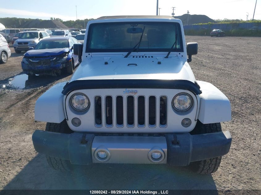 2018 Jeep Wrangler Jk Unlimited Sahara VIN: 1C4BJWEG5JL914484 Lot: 12080242