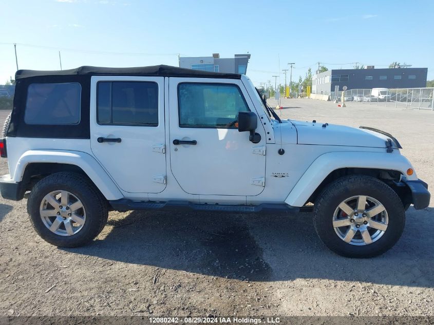 2018 Jeep Wrangler Jk Unlimited Sahara VIN: 1C4BJWEG5JL914484 Lot: 12080242