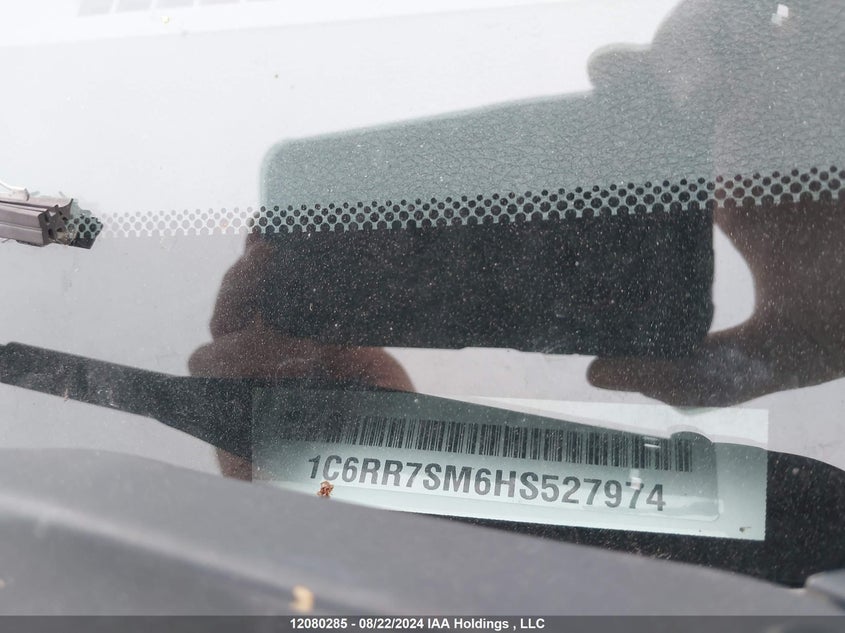 2017 Ram 1500 St VIN: 1C6RR7SM6HS527974 Lot: 12080285