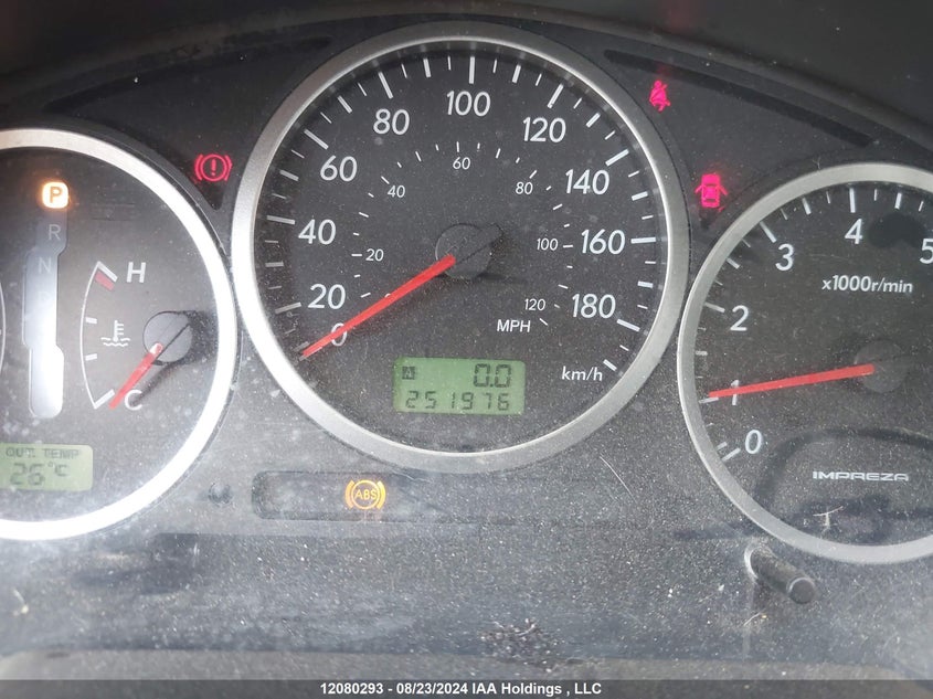 2005 Subaru Impreza VIN: JF1GG685X5H811686 Lot: 12080293