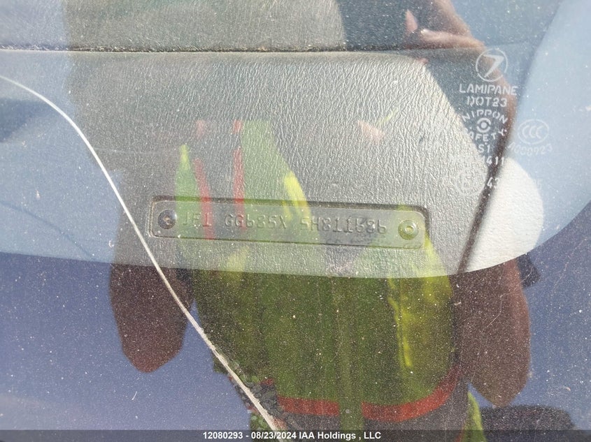 2005 Subaru Impreza VIN: JF1GG685X5H811686 Lot: 12080293