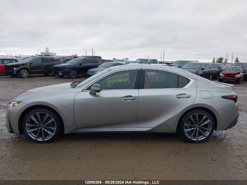 2021 Lexus Is 300 300 VIN: JTHG81F24M5045620 Lot: 12080305