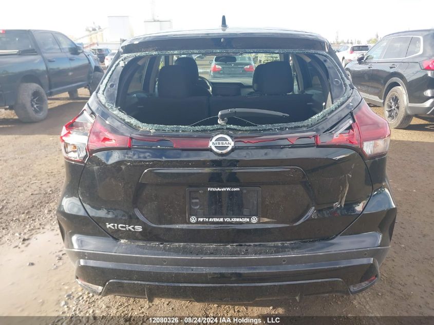 2021 Nissan Kicks VIN: 3N1CP5BV0ML524176 Lot: 12080326