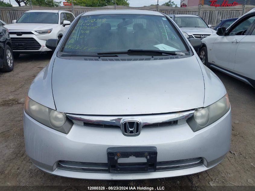 2HGFA16387H031020 2007 Honda Civic Sdn