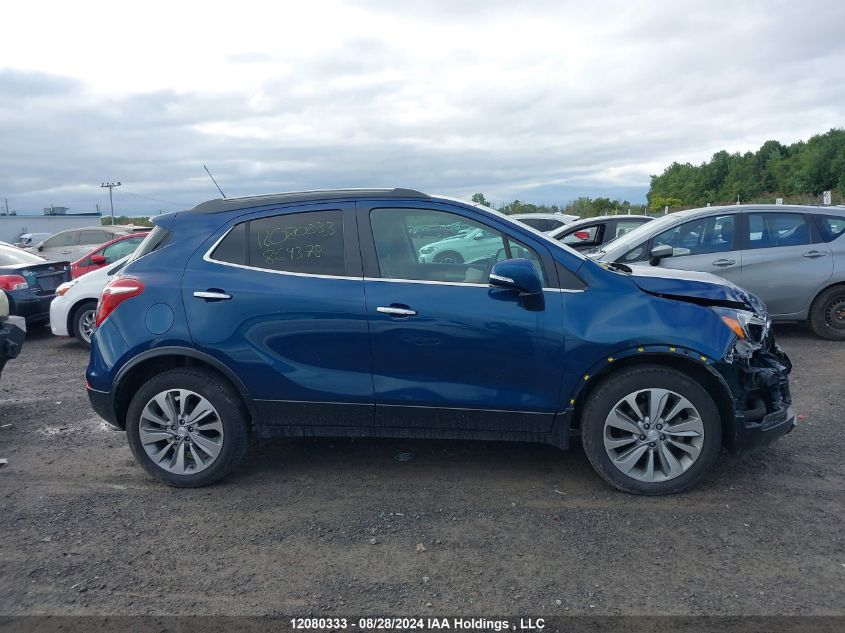 2019 Buick Encore VIN: KL4CJESB6KB864378 Lot: 12080333