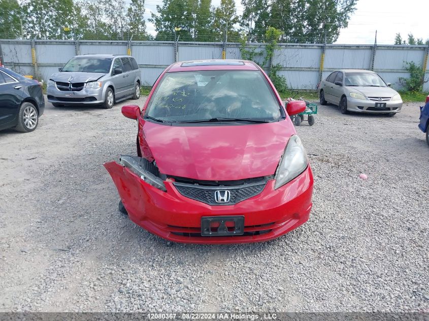 2009 Honda Fit VIN: JHMGE88599S810676 Lot: 12080367