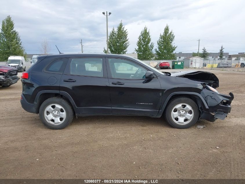 2016 Jeep Cherokee Sport VIN: 1C4PJMAS1GW234870 Lot: 12080377