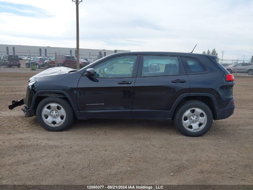 2016 Jeep Cherokee Sport VIN: 1C4PJMAS1GW234870 Lot: 12080377