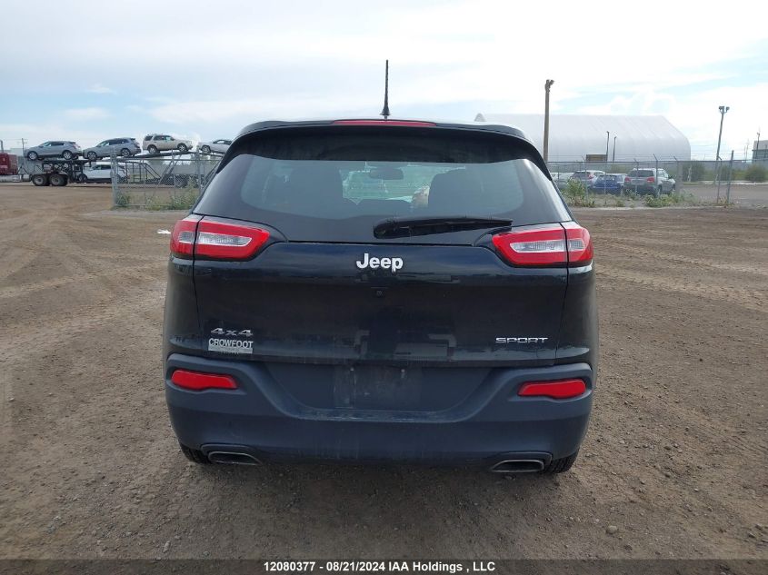 2016 Jeep Cherokee Sport VIN: 1C4PJMAS1GW234870 Lot: 12080377