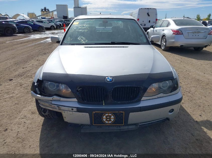 2002 BMW 3 Series VIN: WBAEV53432KM22108 Lot: 12080406