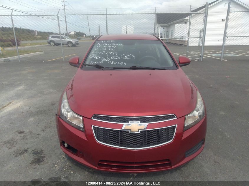 1G1PF5S92B7205330 2011 Chevrolet Cruze