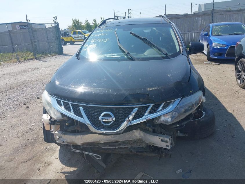 2014 Nissan Murano VIN: JN8AZ1MW6EW527418 Lot: 12080423