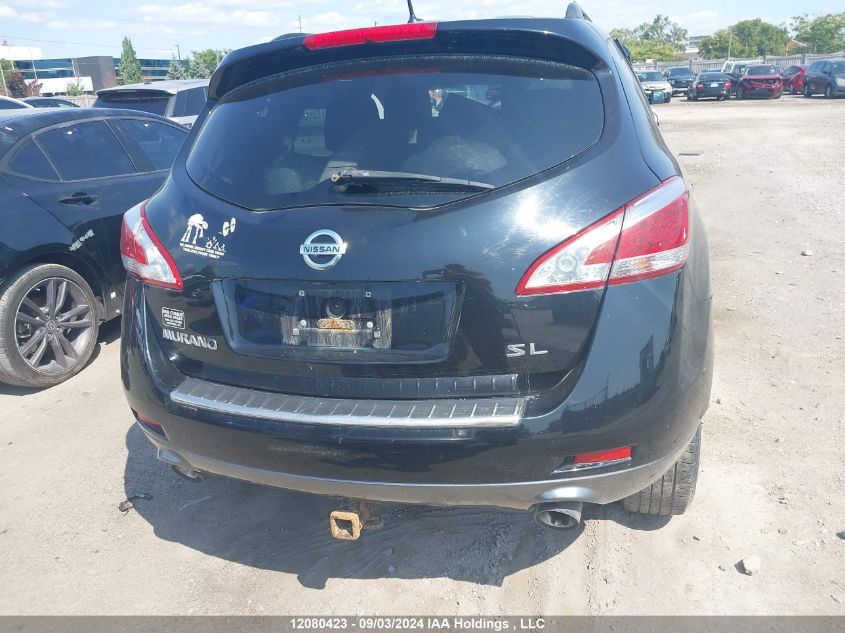 2014 Nissan Murano VIN: JN8AZ1MW6EW527418 Lot: 12080423