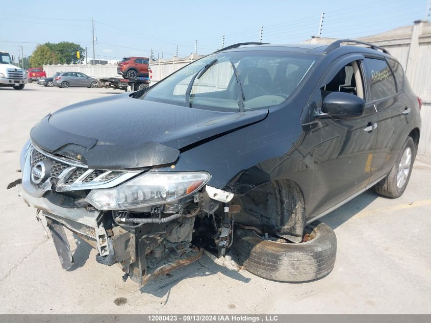 2014 Nissan Murano VIN: JN8AZ1MW6EW527418 Lot: 12080423