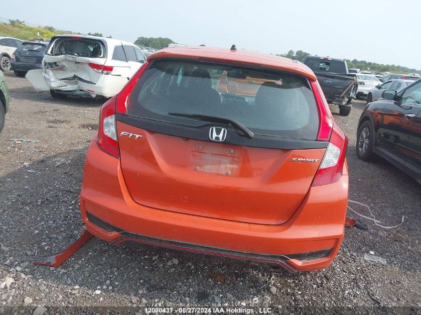 2019 Honda Fit VIN: 3HGGK5H67KM102993 Lot: 12080437