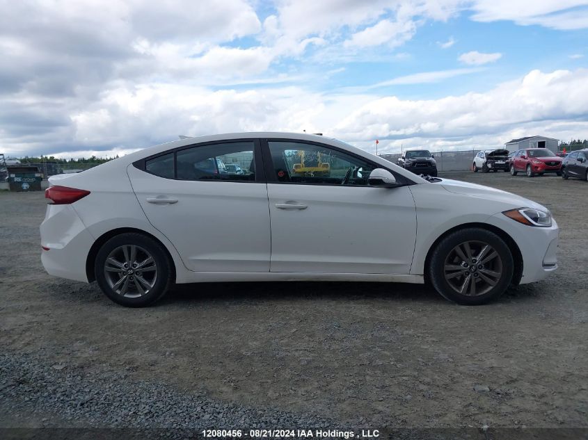 KMHD84LF2JU621523 2018 Hyundai Elantra Sel/Value/Limited