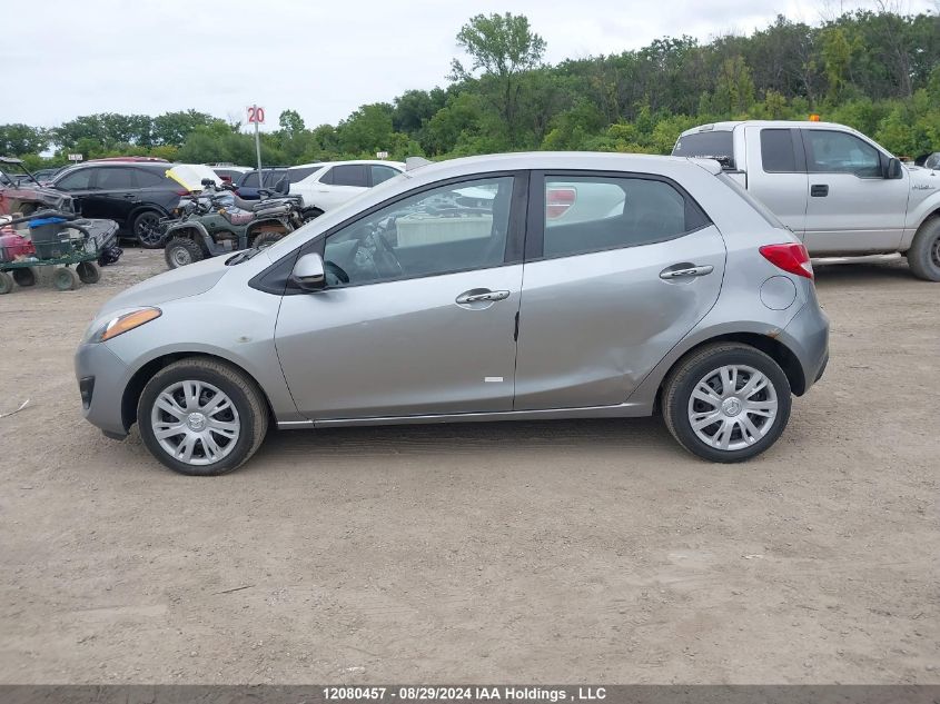 2014 Mazda Mazda2 Sport VIN: JM1DE1KY3E0189004 Lot: 12080457