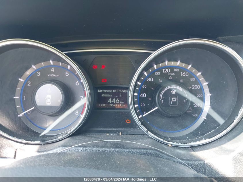 5NPEB4AC8EH812592 2014 Hyundai Sonata Gls