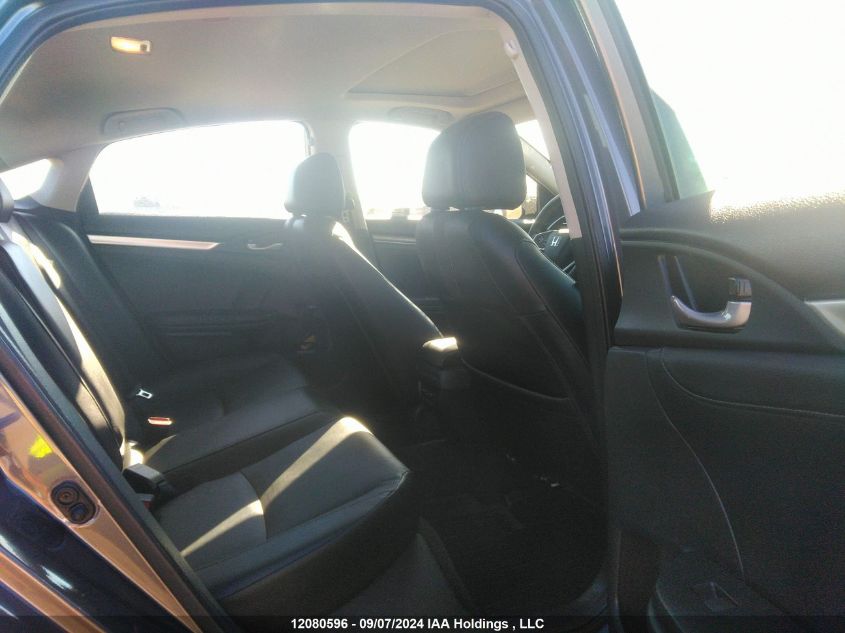 2020 Honda Civic Touring VIN: 2HGFC1F90LH105068 Lot: 12080596