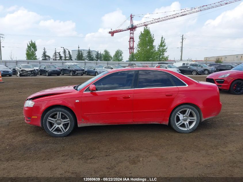 2007 Audi A4 VIN: WAUDF78EX7A094902 Lot: 12080639