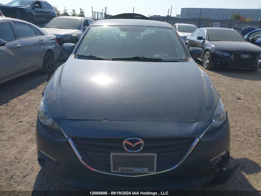 2016 Mazda Mazda3 VIN: 3MZBM1V73GM295995 Lot: 12080686