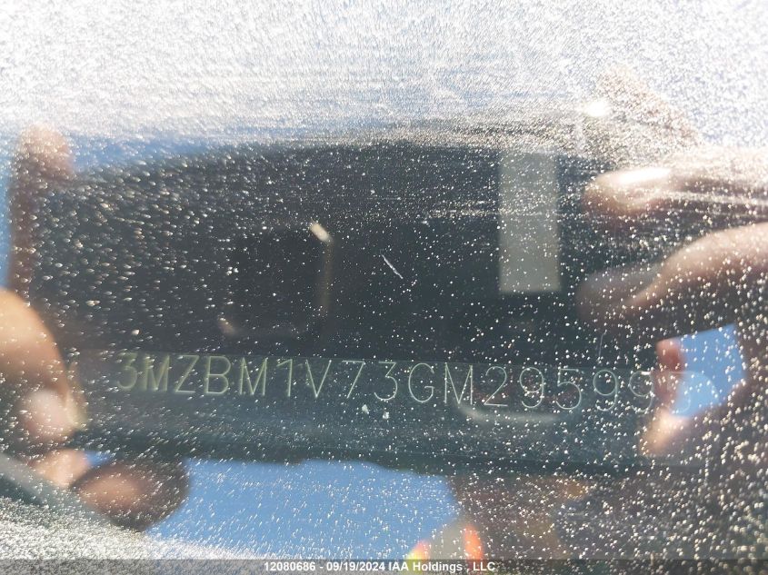 2016 Mazda Mazda3 VIN: 3MZBM1V73GM295995 Lot: 12080686