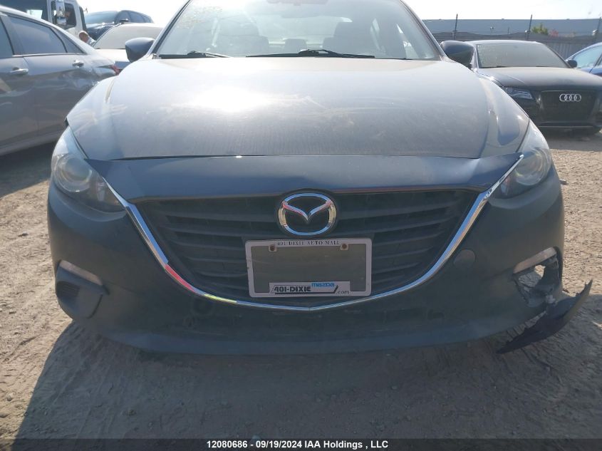 2016 Mazda Mazda3 VIN: 3MZBM1V73GM295995 Lot: 12080686