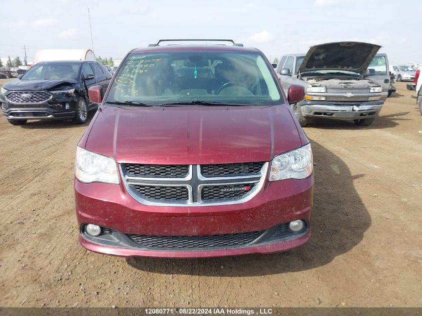 2019 Dodge Grand Caravan Crew VIN: 2C4RDGDGXKR654380 Lot: 12080771