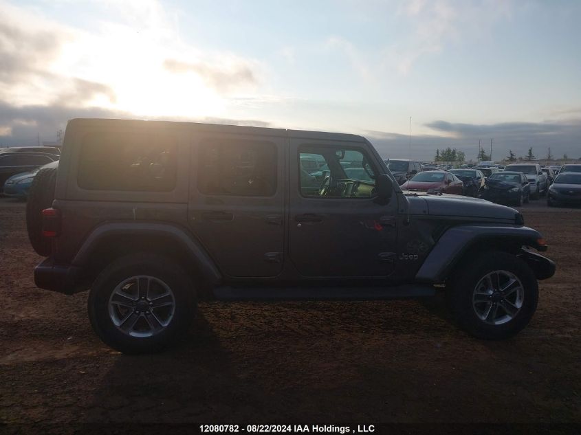 2019 Jeep Wrangler Unlimited Sahara VIN: 1C4HJXEN7KW669993 Lot: 12080782