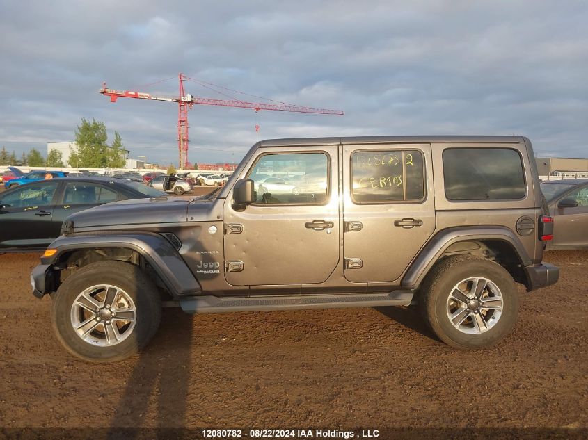 2019 Jeep Wrangler Unlimited Sahara VIN: 1C4HJXEN7KW669993 Lot: 12080782