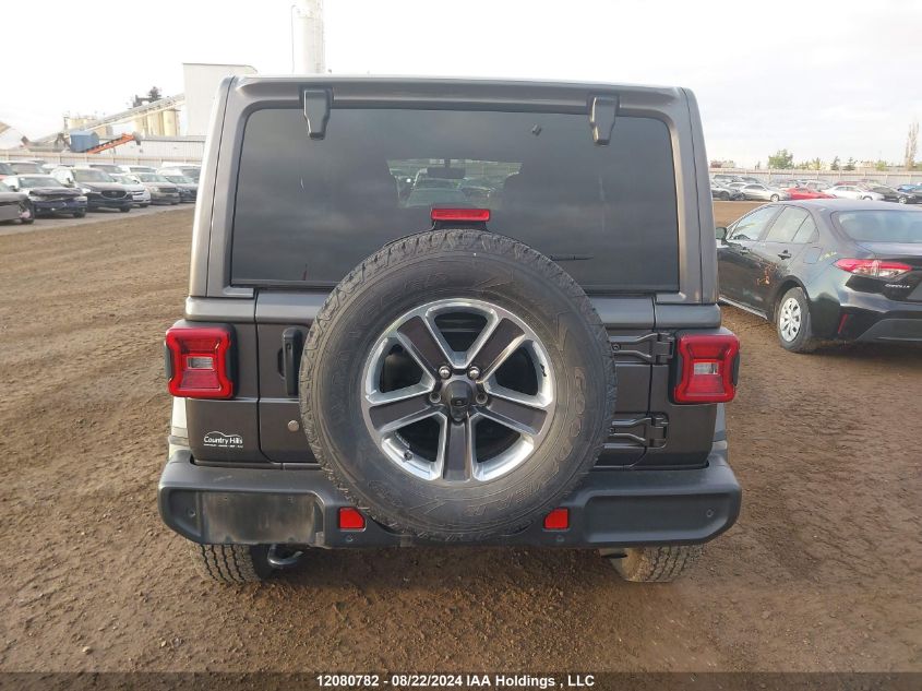 2019 Jeep Wrangler Unlimited Sahara VIN: 1C4HJXEN7KW669993 Lot: 12080782