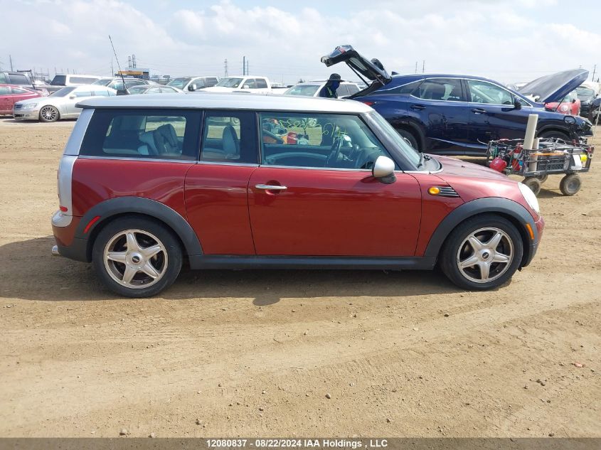2008 Mini Cooper Clubman VIN: WMWML33518TJ45900 Lot: 12080837