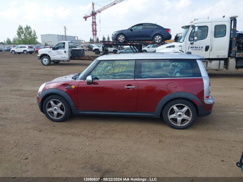 2008 Mini Cooper Clubman VIN: WMWML33518TJ45900 Lot: 12080837
