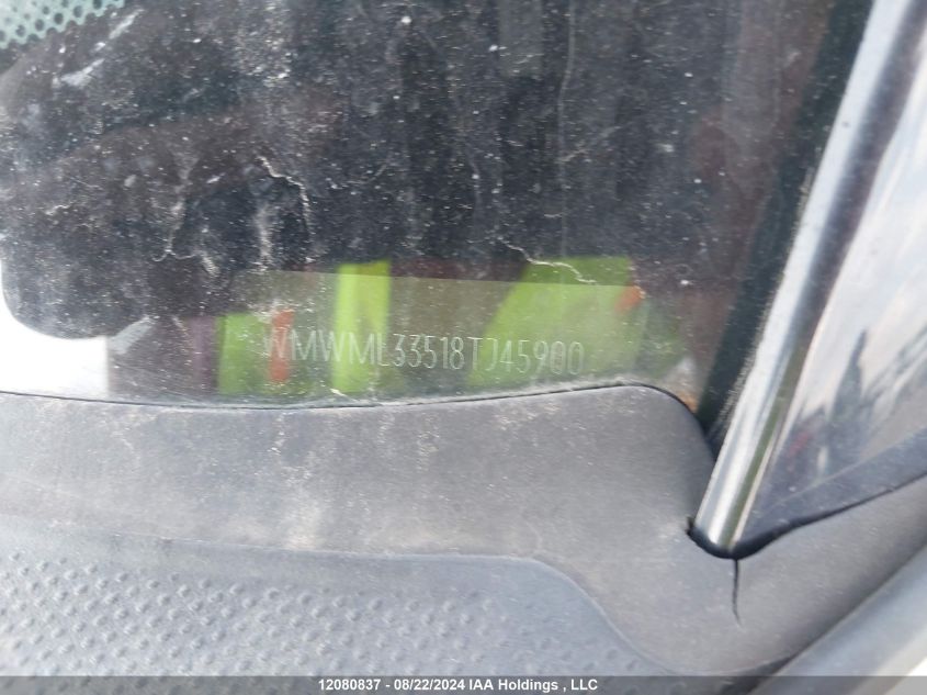 2008 Mini Cooper Clubman VIN: WMWML33518TJ45900 Lot: 12080837