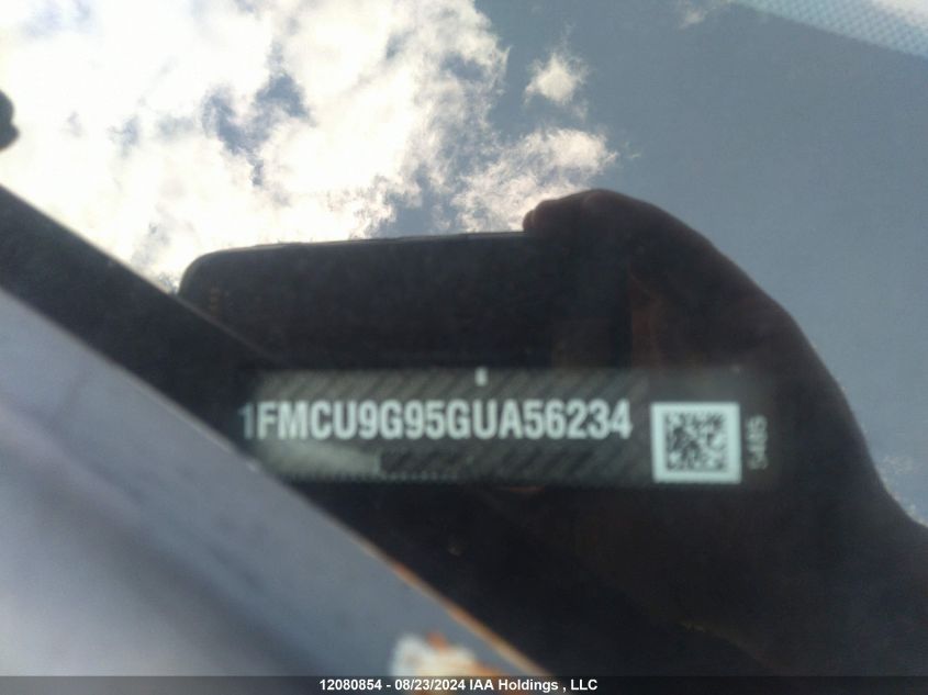 2016 Ford Escape Se VIN: 1FMCU9G95GUA56234 Lot: 12080854