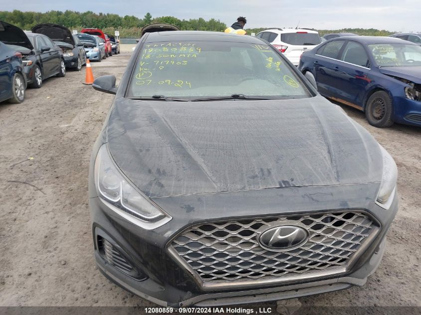 2018 Hyundai Sonata 2.4 Sport VIN: 5NPE34AF6JH717403 Lot: 12080859