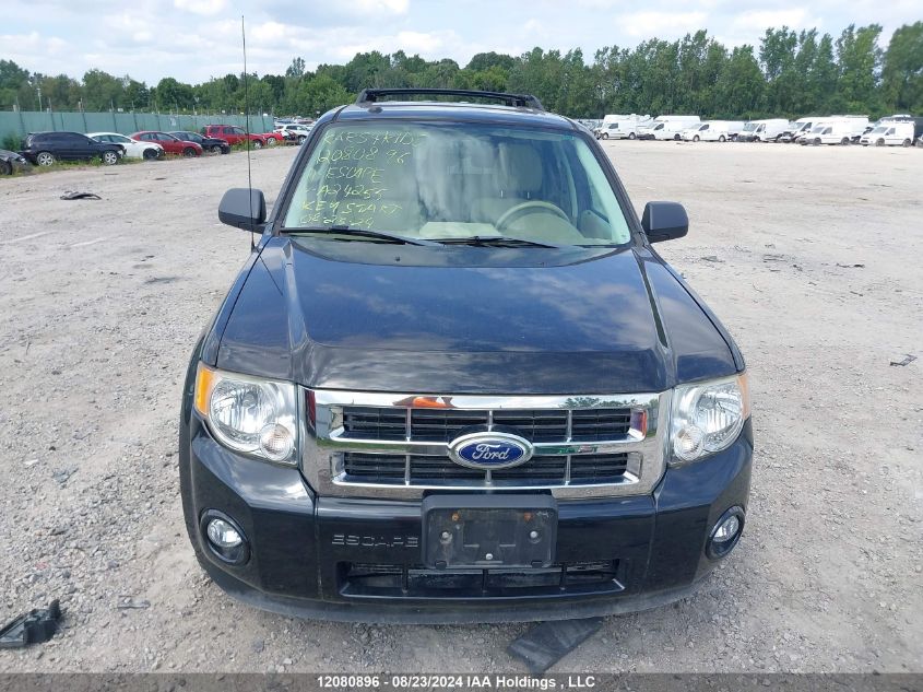 2011 Ford Escape Xlt VIN: 1FMCU9DG8BKA24255 Lot: 12080896