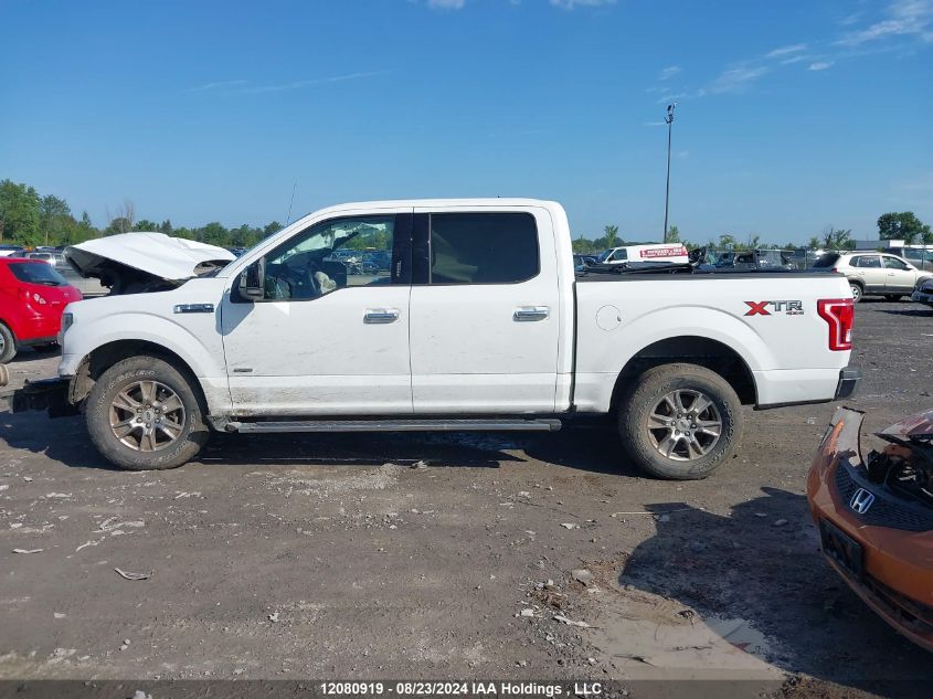 2017 Ford F150 Supercrew VIN: 1FTEW1EP7HFA01414 Lot: 12080919