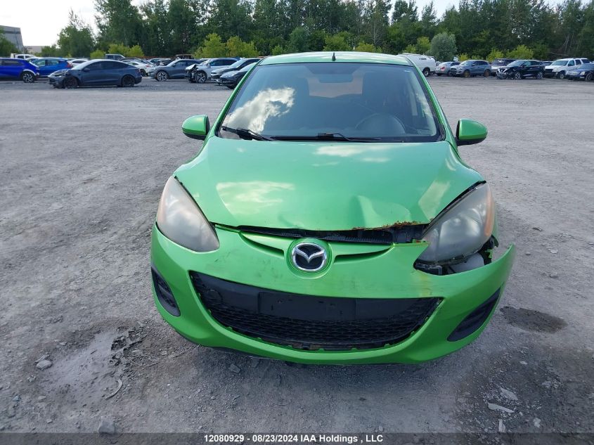 2011 Mazda Mazda2 VIN: JM1DE1HY8B0104838 Lot: 12080929