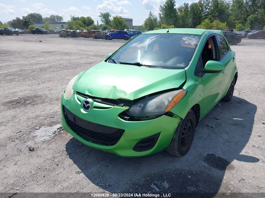 2011 Mazda Mazda2 VIN: JM1DE1HY8B0104838 Lot: 12080929