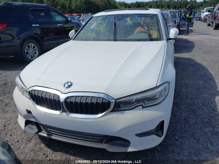 2020 BMW 3 Series VIN: 3MW5R7J0XL8B06109 Lot: 12080952