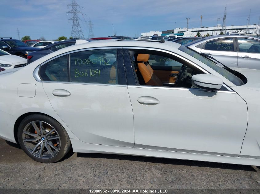 2020 BMW 3 Series VIN: 3MW5R7J0XL8B06109 Lot: 12080952