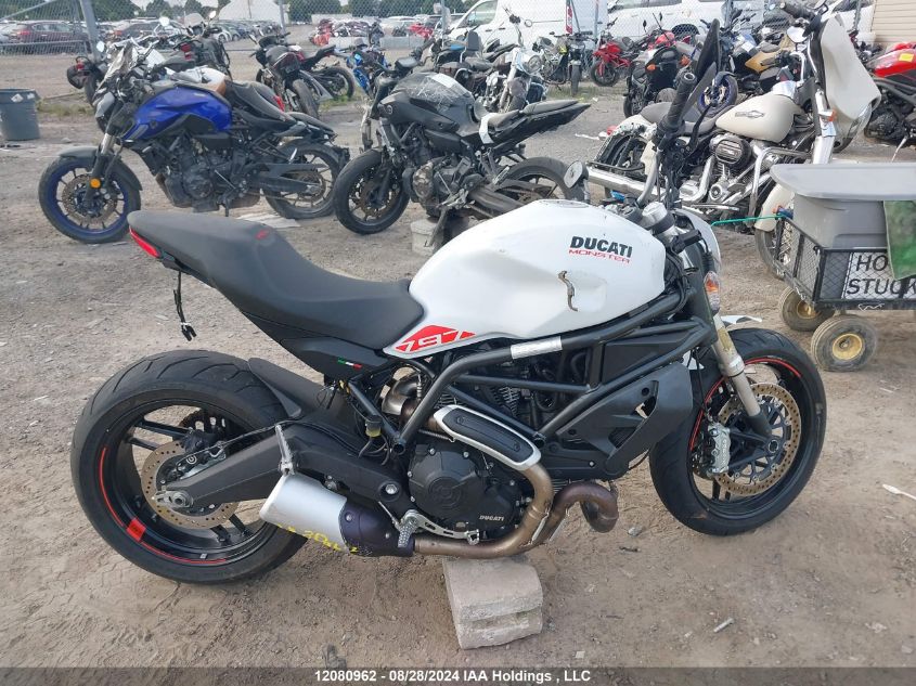 2019 Ducati Monster 797+ VIN: ML0MADBM7KT002707 Lot: 12080962