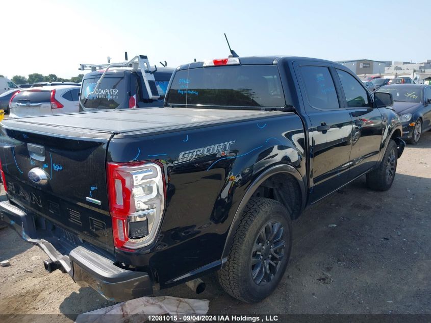 2020 Ford Ranger Xl/Xlt/Lariat VIN: 1FTER4FH2LLA34539 Lot: 12081015