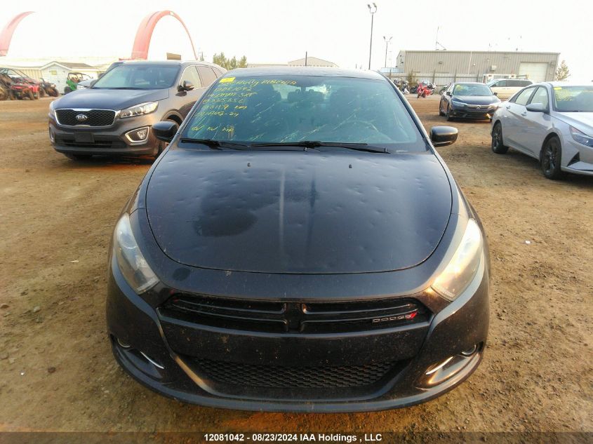 2014 Dodge Dart Sxt VIN: 1C3CDFBB3ED835856 Lot: 12081042