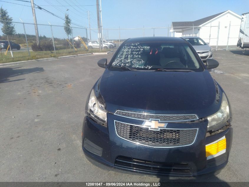 2011 Chevrolet Cruze VIN: 1G1PA5SHXB7122945 Lot: 12081047