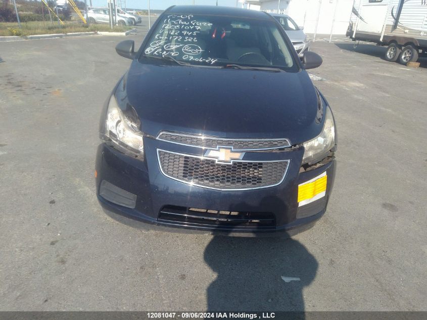 2011 Chevrolet Cruze VIN: 1G1PA5SHXB7122945 Lot: 12081047